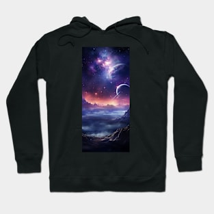 Cosmic Odyssey - Space Artwork Hoodie